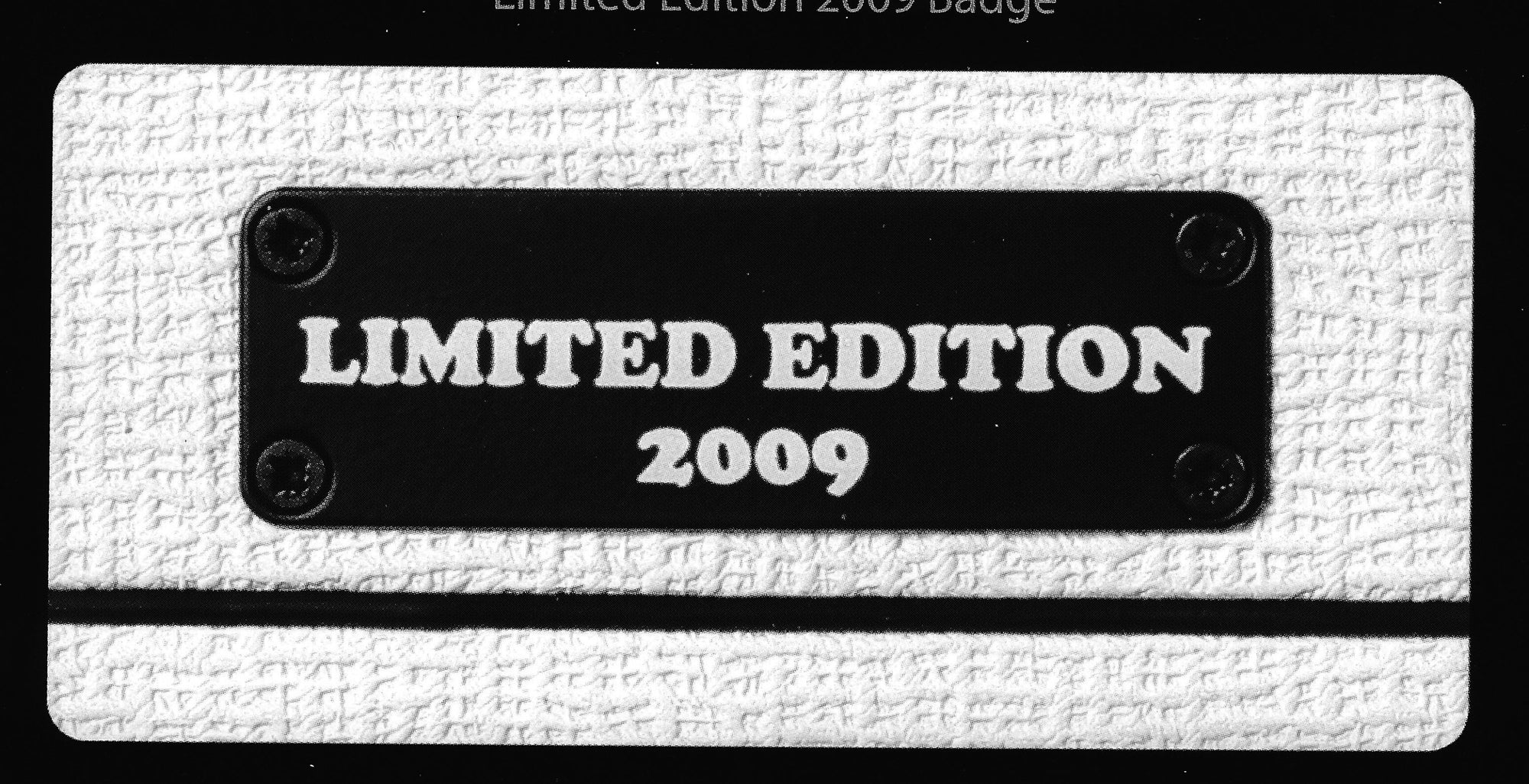 2009 - Limited Edition White