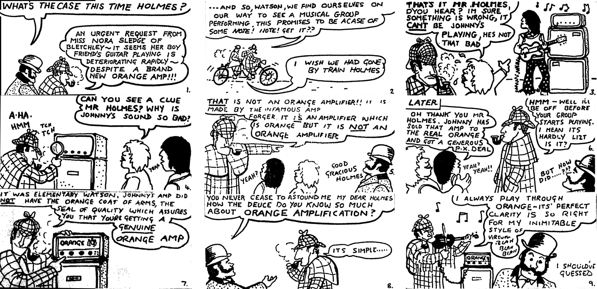 1969 - The Orange Comic Strips