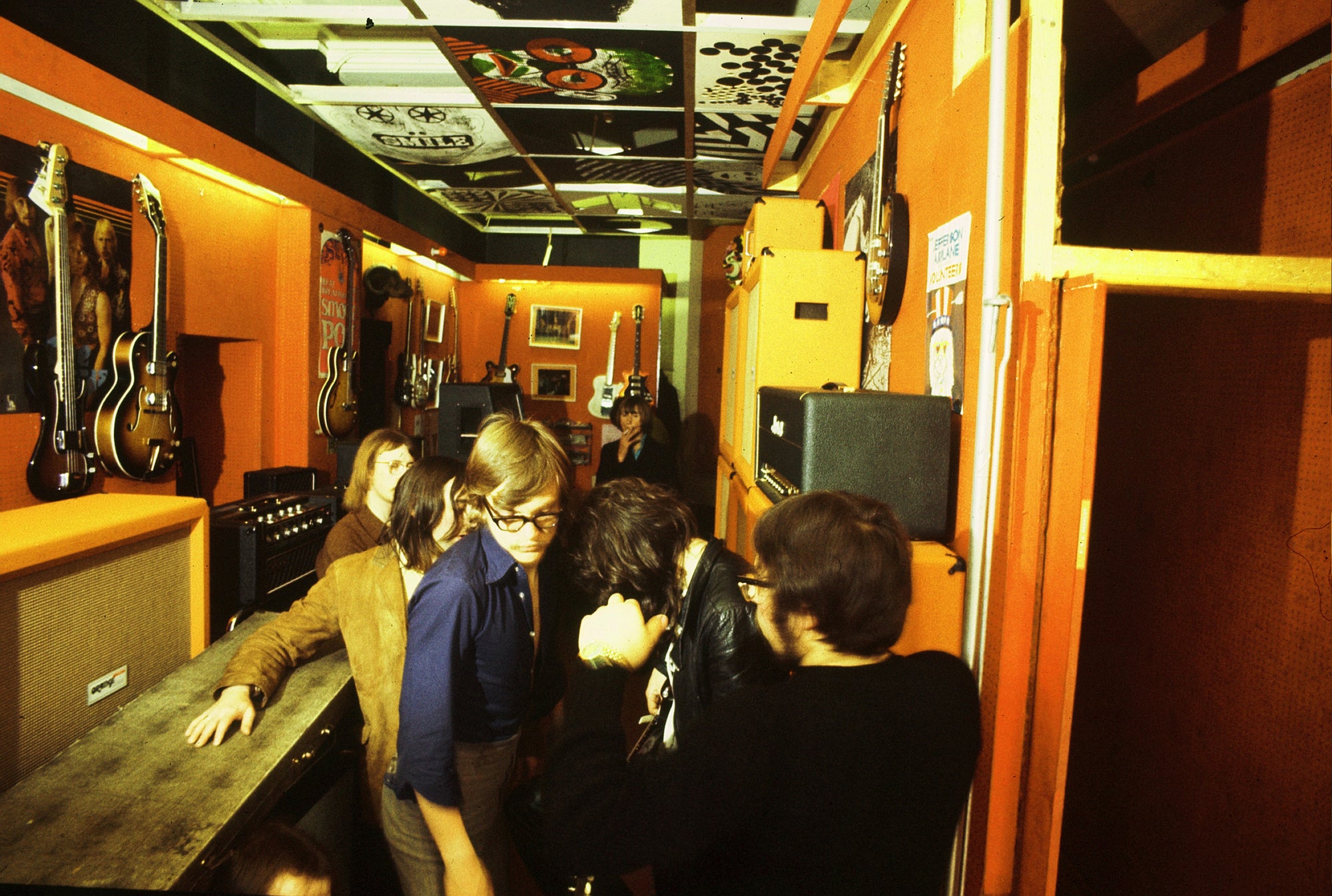 1968 - Painting the Orange Shop