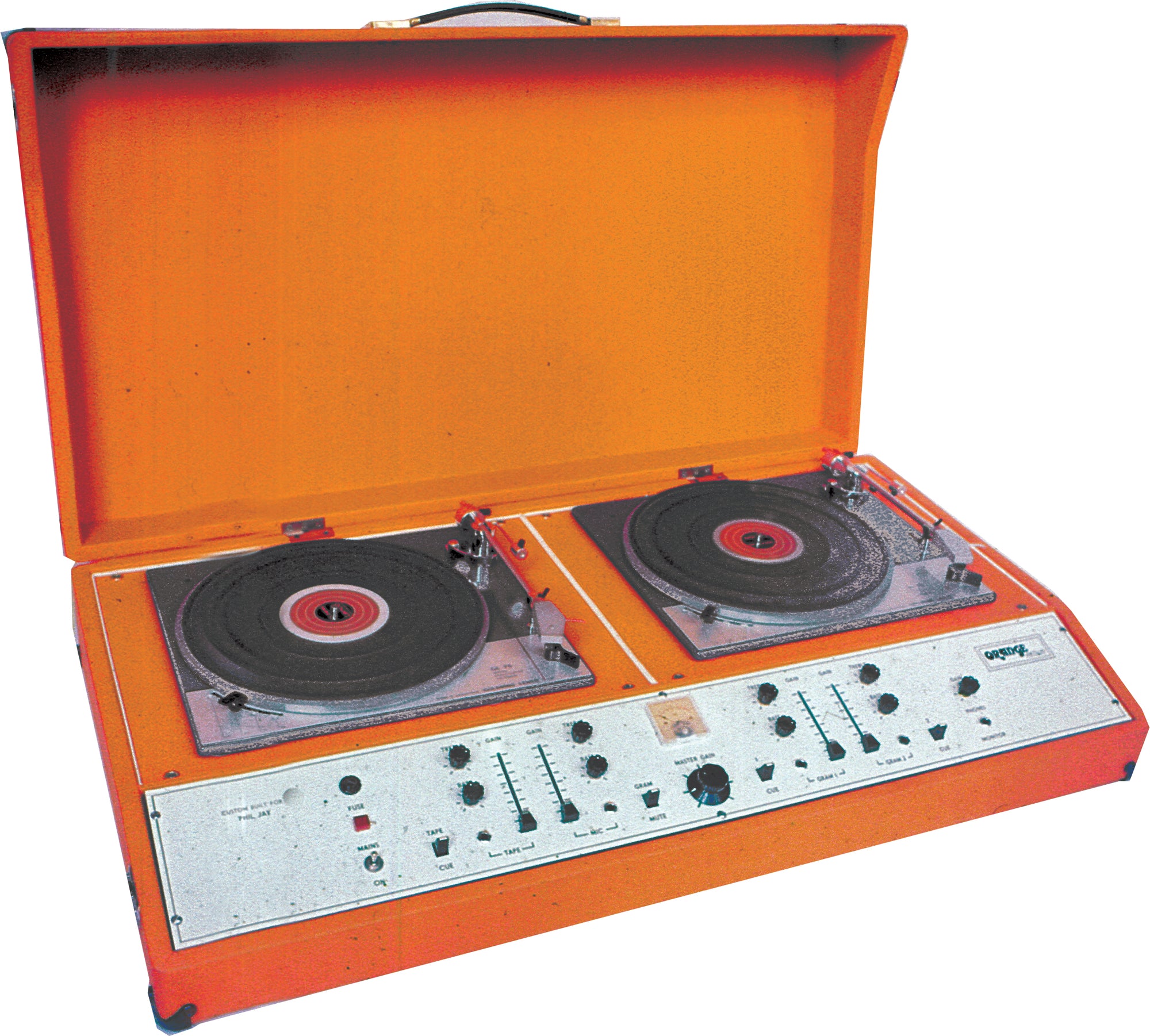 1970 - Orange product Branding