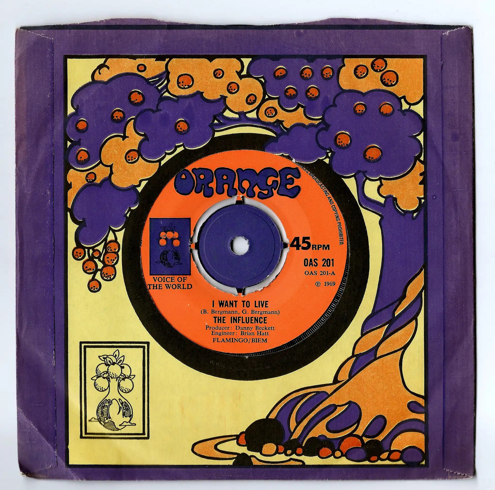 1969 - Launch of Orange Records