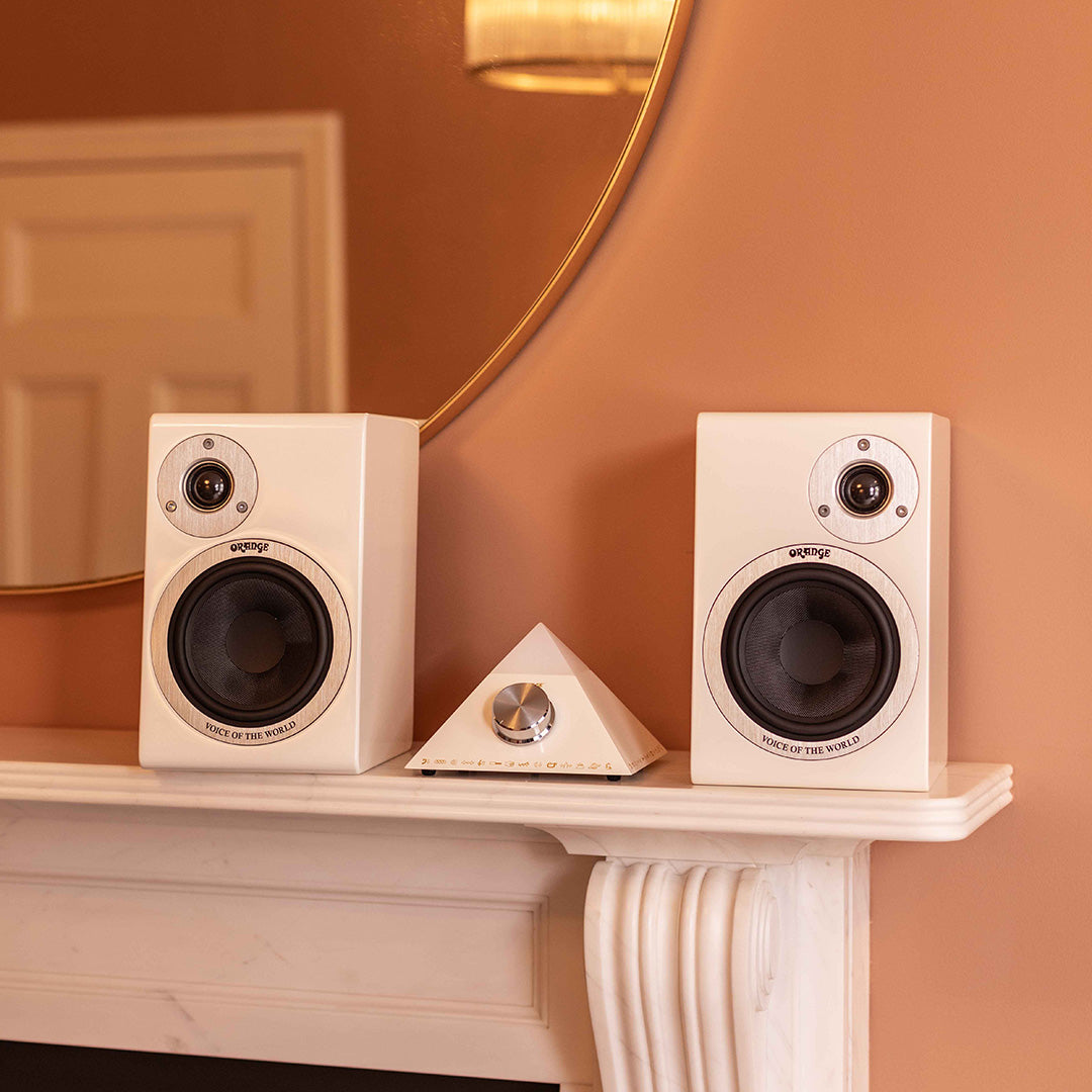 Pyramid System  - with Orange Voice of the World Speakers