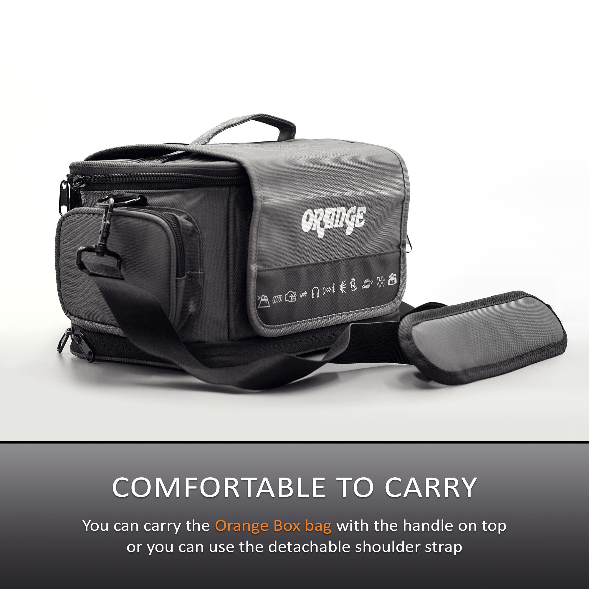 Orange BOX Carry Bag