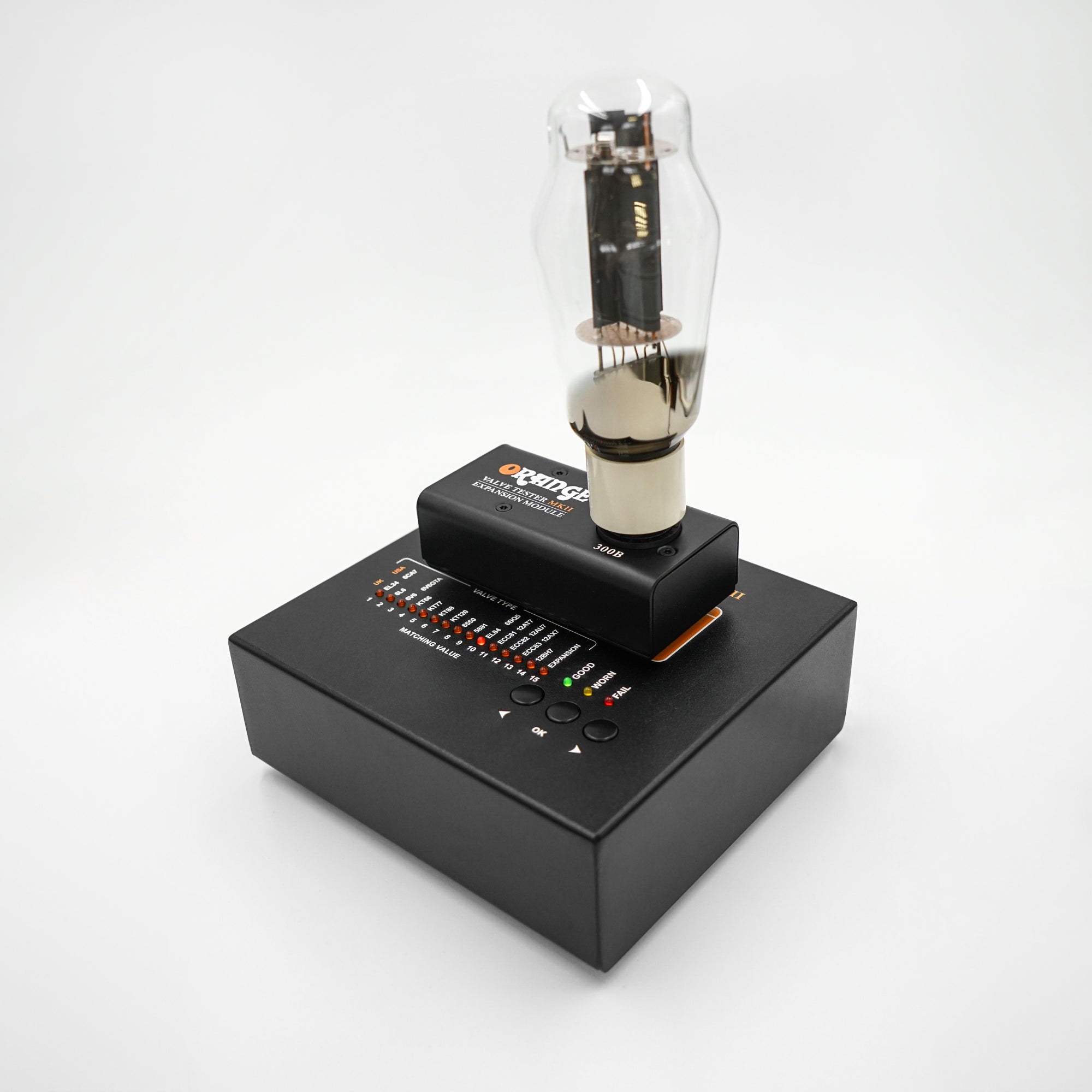 Plug-in expansion module for the Valve Tester MKII